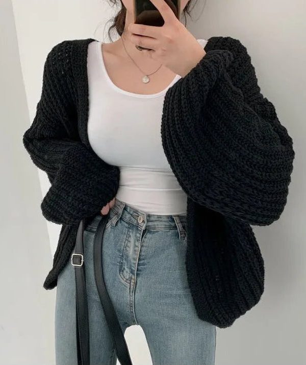 Chunky Knit Cardigan
