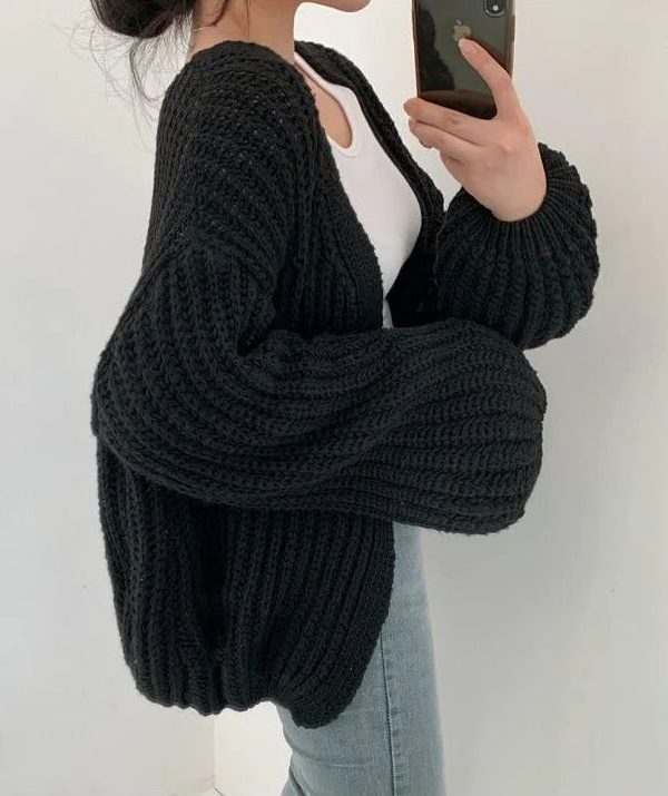 Chunky Knit Cardigan