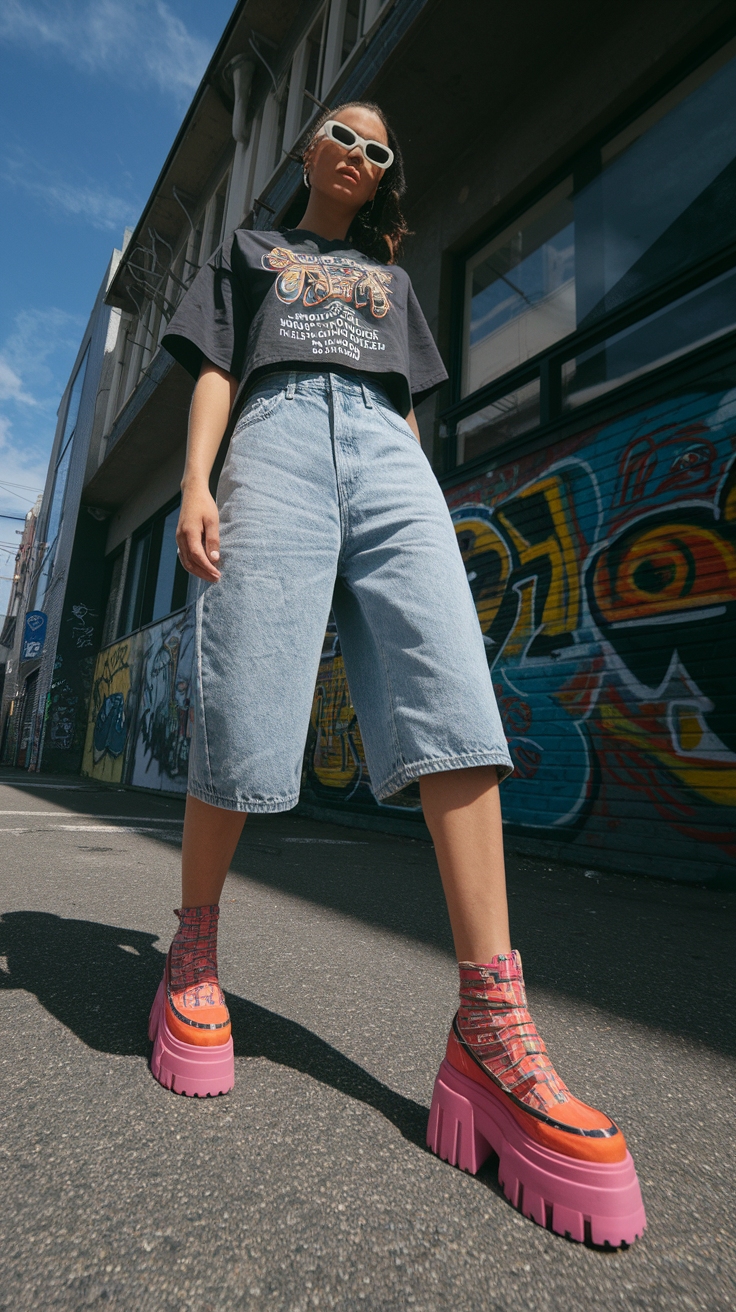 Chunky Platform Shoes Outfit: Step Up Your Style outfit idea