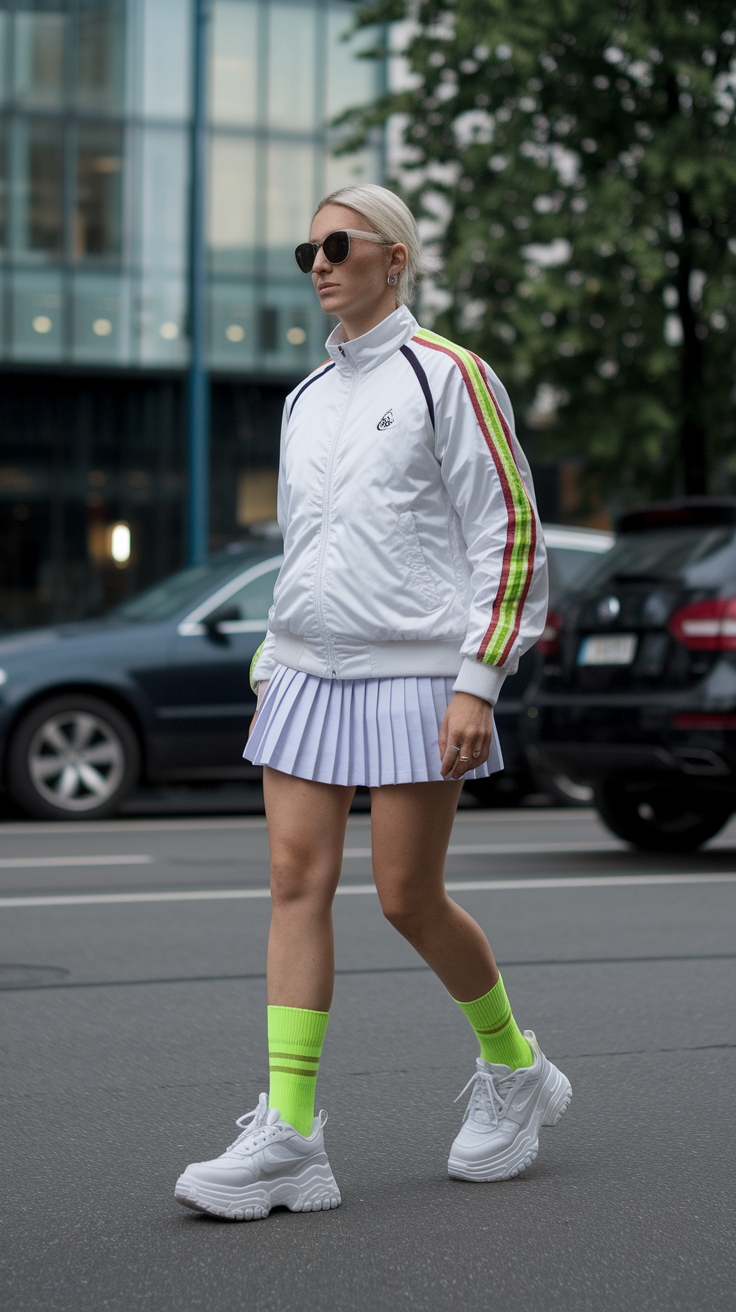 Cool Chunky Platform Sneakers for Casual Days outfit idea