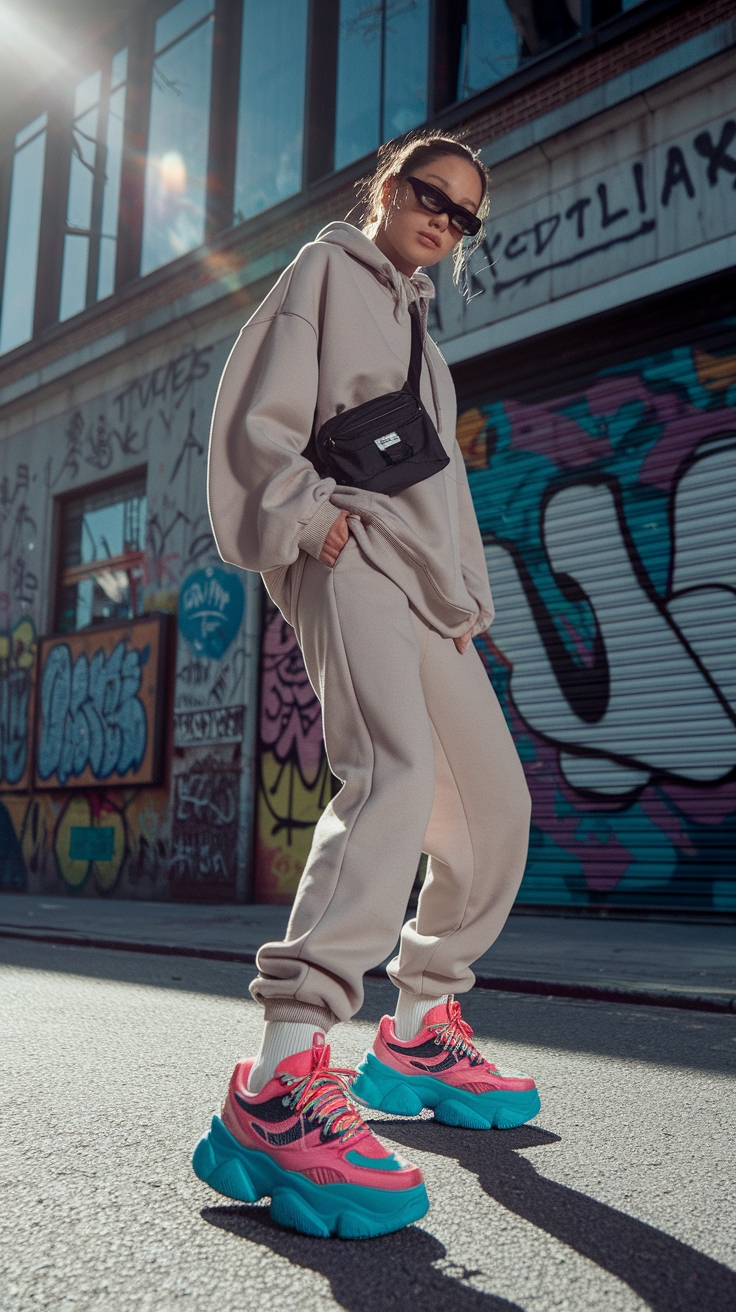 Essential Chunky Shoes for Trendy Looks outfit idea