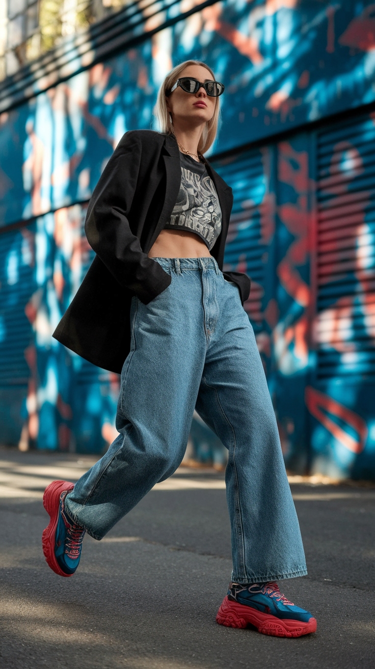 Crafting the Ideal Chunky Shoes Outfit for Comfort outfit idea