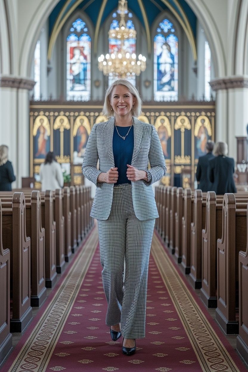 Versatile Church Outfit for Women with Pants outfit idea