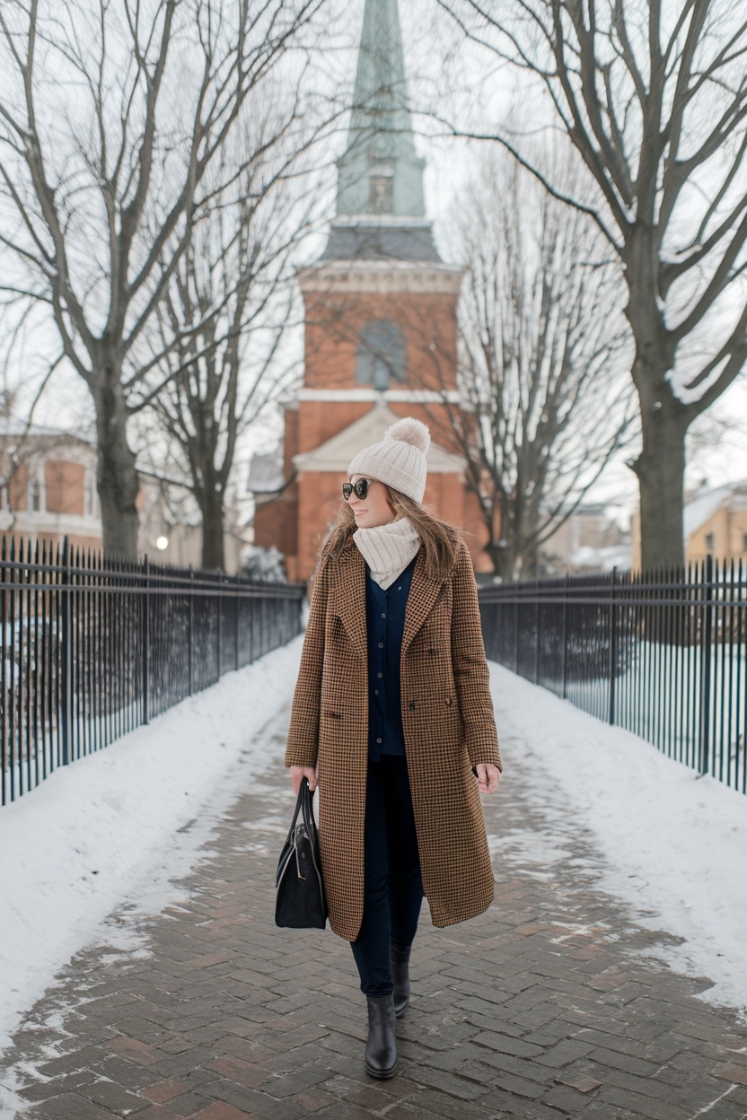 Church Outfit Ideas Winter: Dress Modestly and Warmly outfit idea