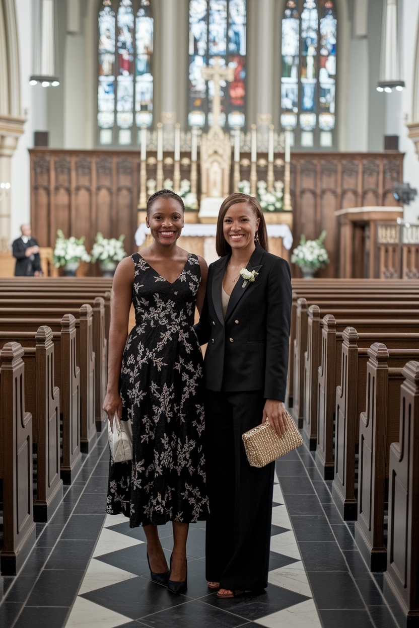 Church Wedding Guest Outfit Black Women: Style Tips outfit idea