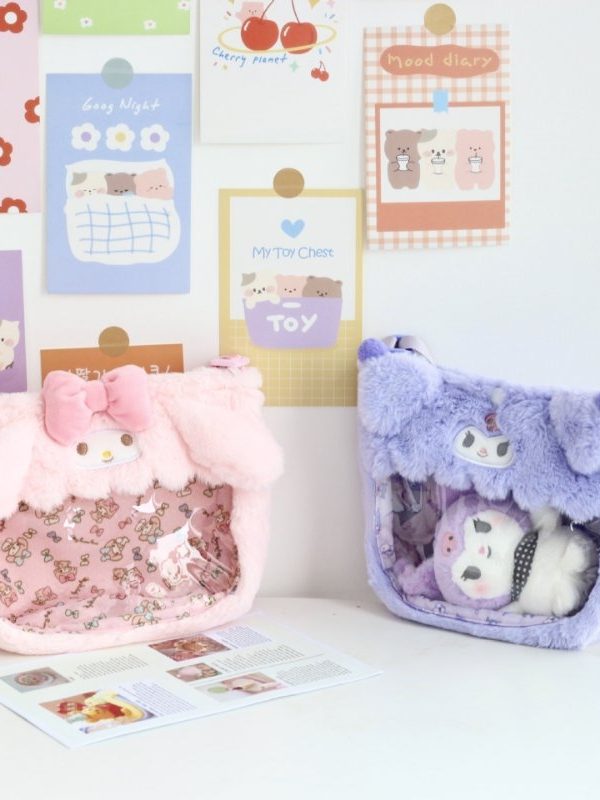 Cinnamon Transparent Crossbody Doll Bag