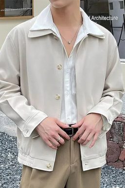 Classic Button-Up Jacket