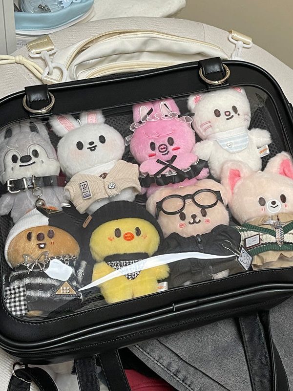 Classic Casual Large-Capacity  3 Way Ita Handbag