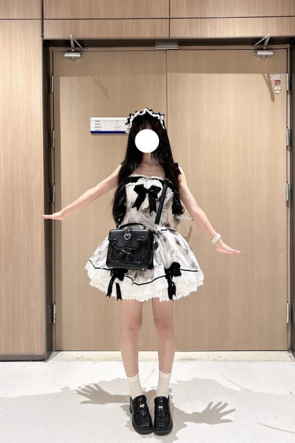 Classic Elegant Bow Lolita Small Shoulder Ita Bag