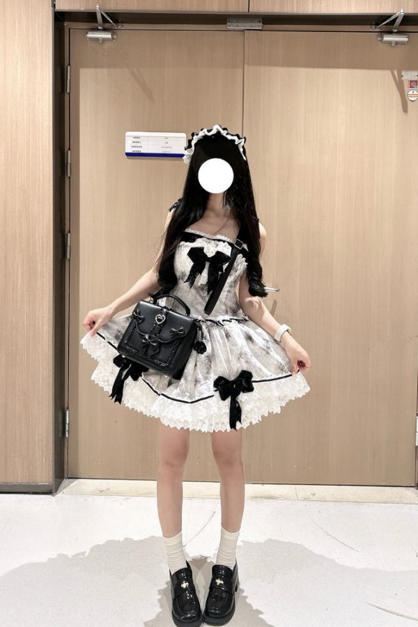 Classic Elegant Bow Lolita Small Shoulder Ita Bag