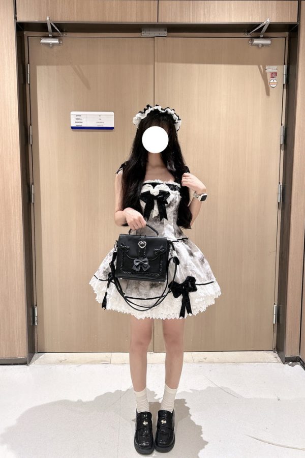 Classic Elegant Bow Lolita Small Shoulder Ita Bag