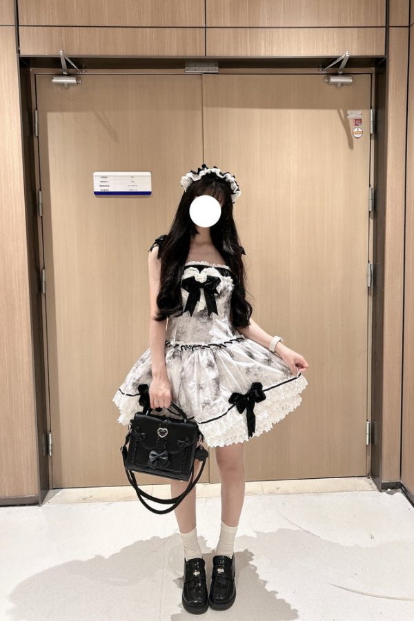 Classic Elegant Bow Lolita Small Shoulder Ita Bag