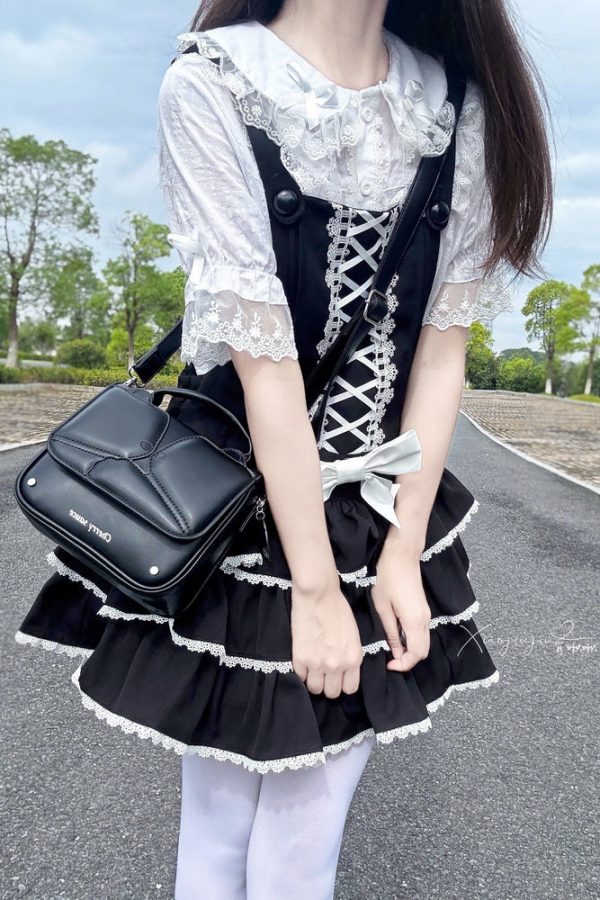 Classic Elegant Bow Lolita Small Shoulder Ita Bag