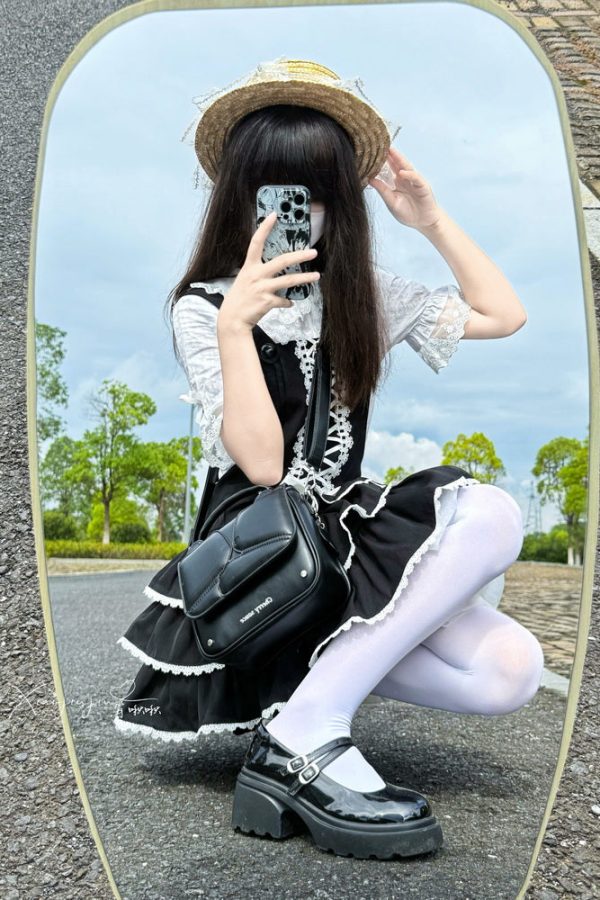 Classic Elegant Bow Lolita Small Shoulder Ita Bag