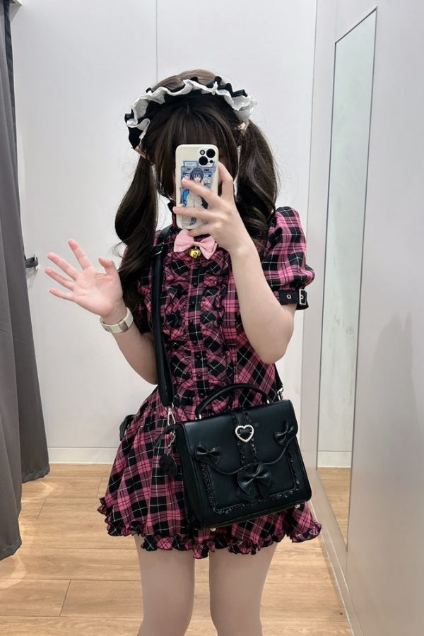 Classic Elegant Bow Lolita Small Shoulder Ita Bag