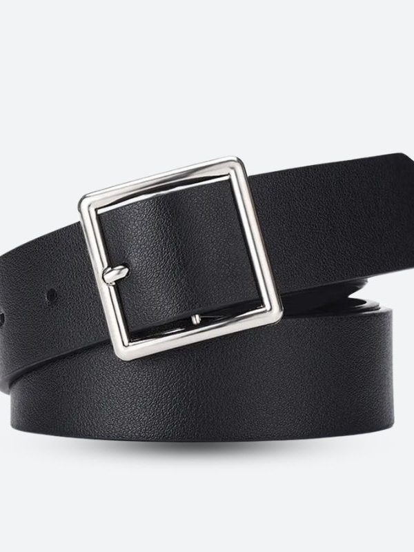 Classic Faux Leather Belt