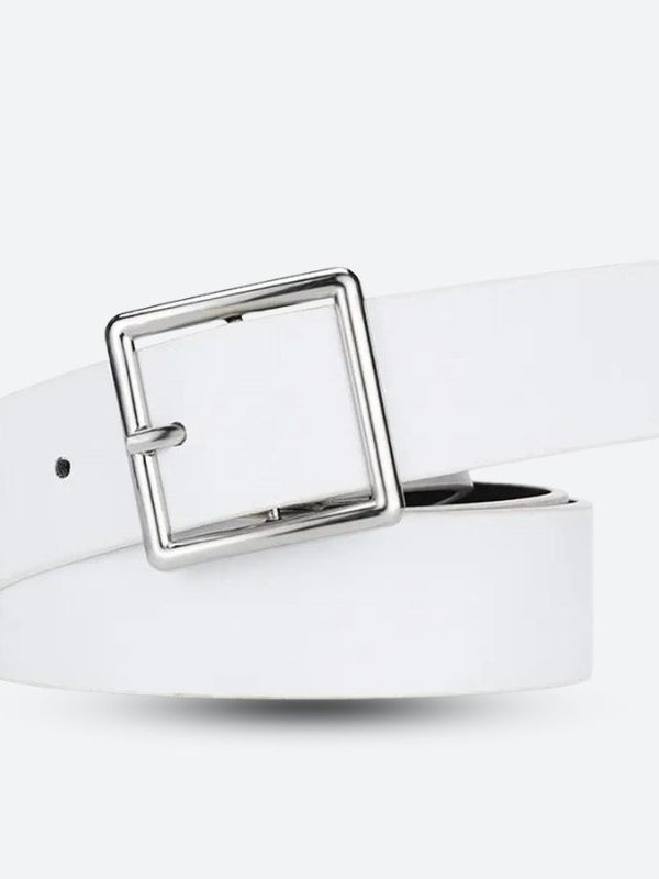 Classic Faux Leather Belt