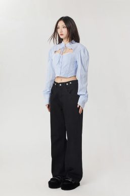 Classiccore Cut Out Crop Shirt