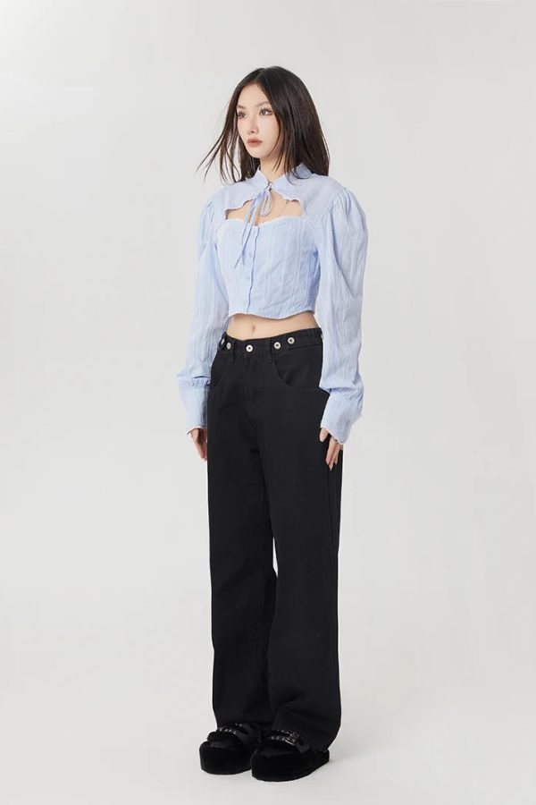 Classiccore Cut Out Crop Shirt