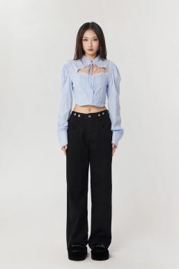 Classiccore Cut Out Crop Shirt