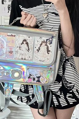 Claw Machine-Inspired Holographic Ita Bag
