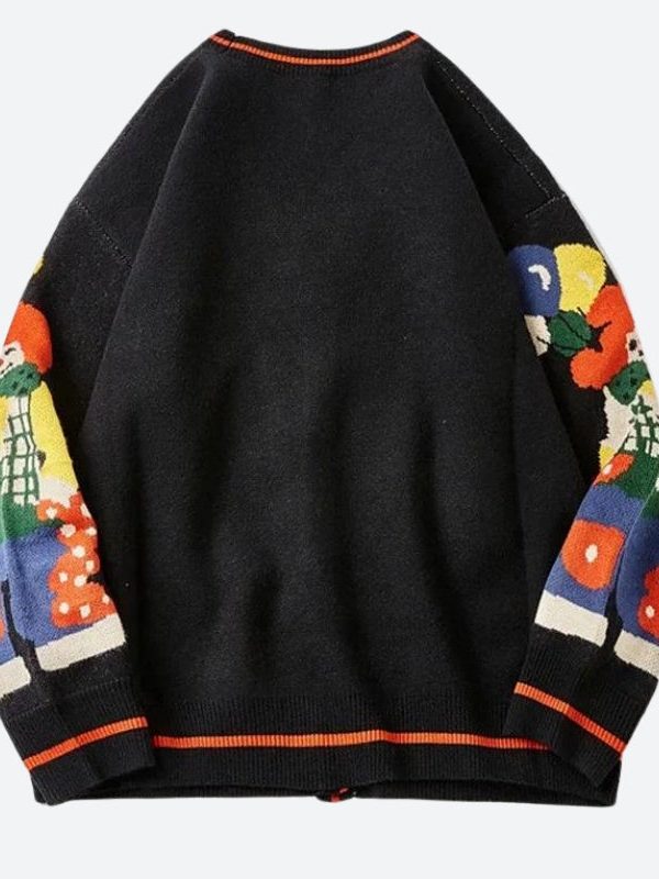 Clowns Knitted Cardigan