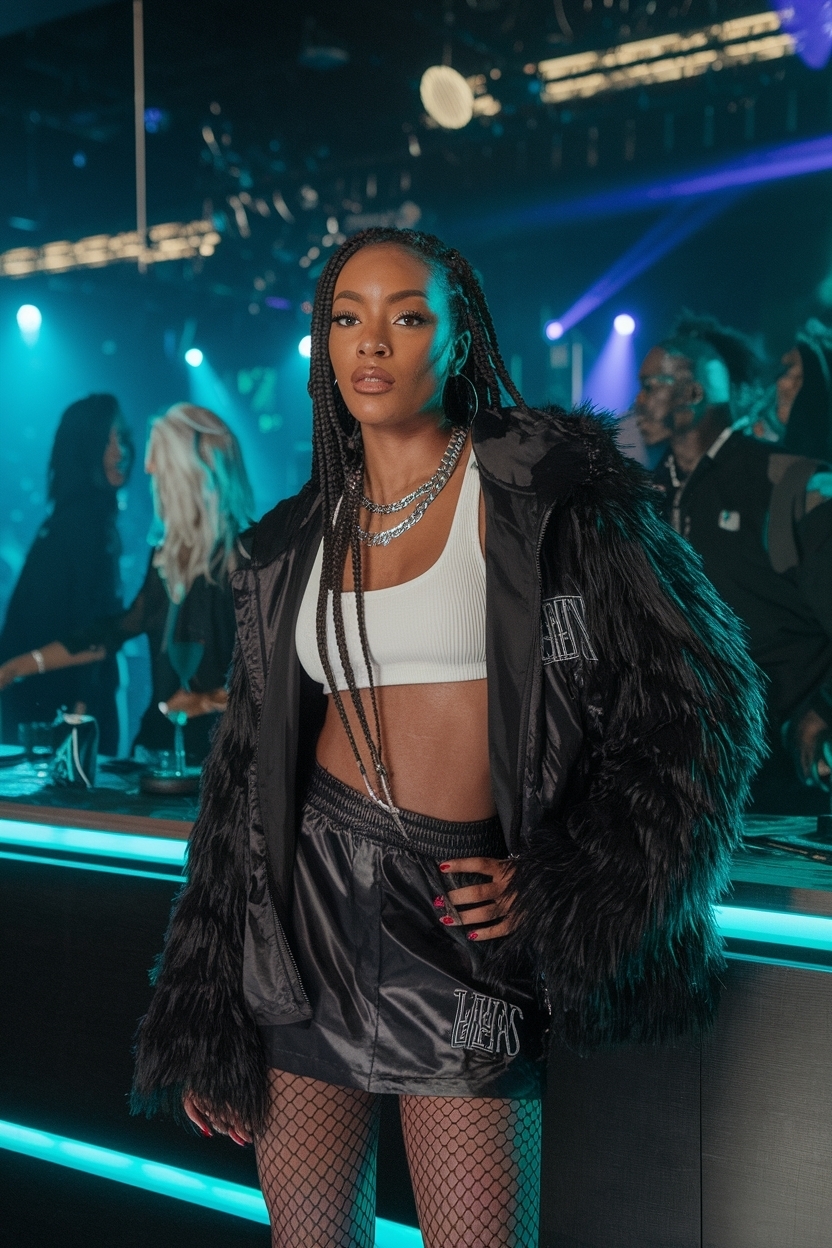 Club Outfits for Women Black Woman that Slay the Night outfit idea