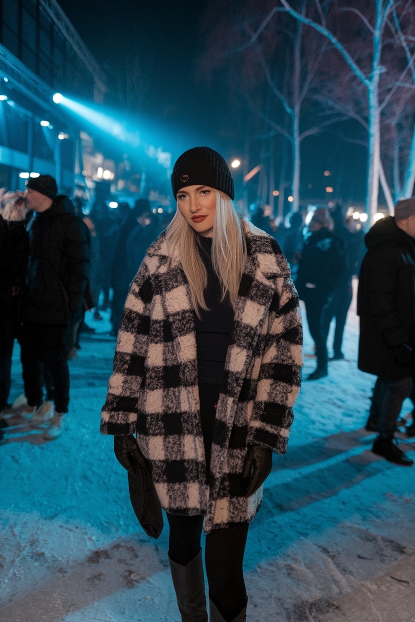 Stylish Club Outfits for Winter Night Adventures outfit idea
