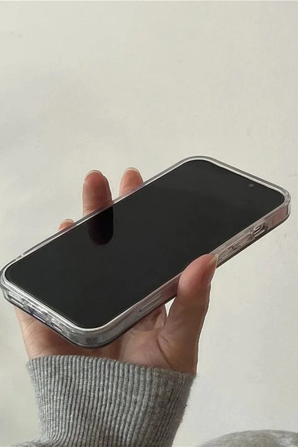 Color Block Checkered Phone Case