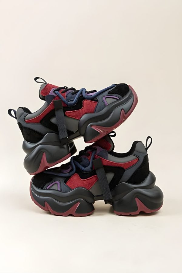 Color Block Platform Sneakers