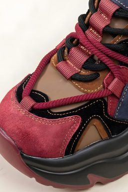 Color Block Platform Sneakers