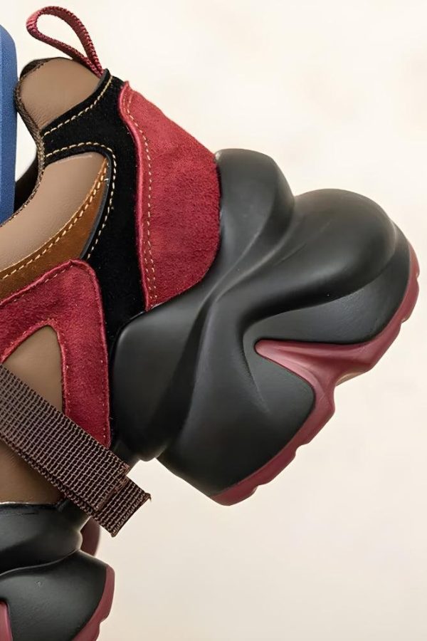 Color Block Platform Sneakers