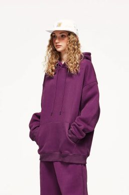 Colorful Basic Pullover Hoodie