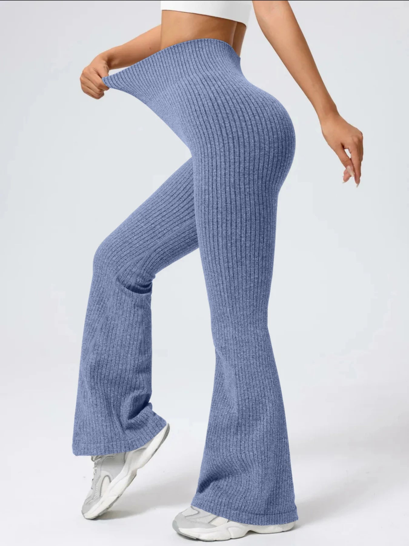 Comfy Flare Knit Pants