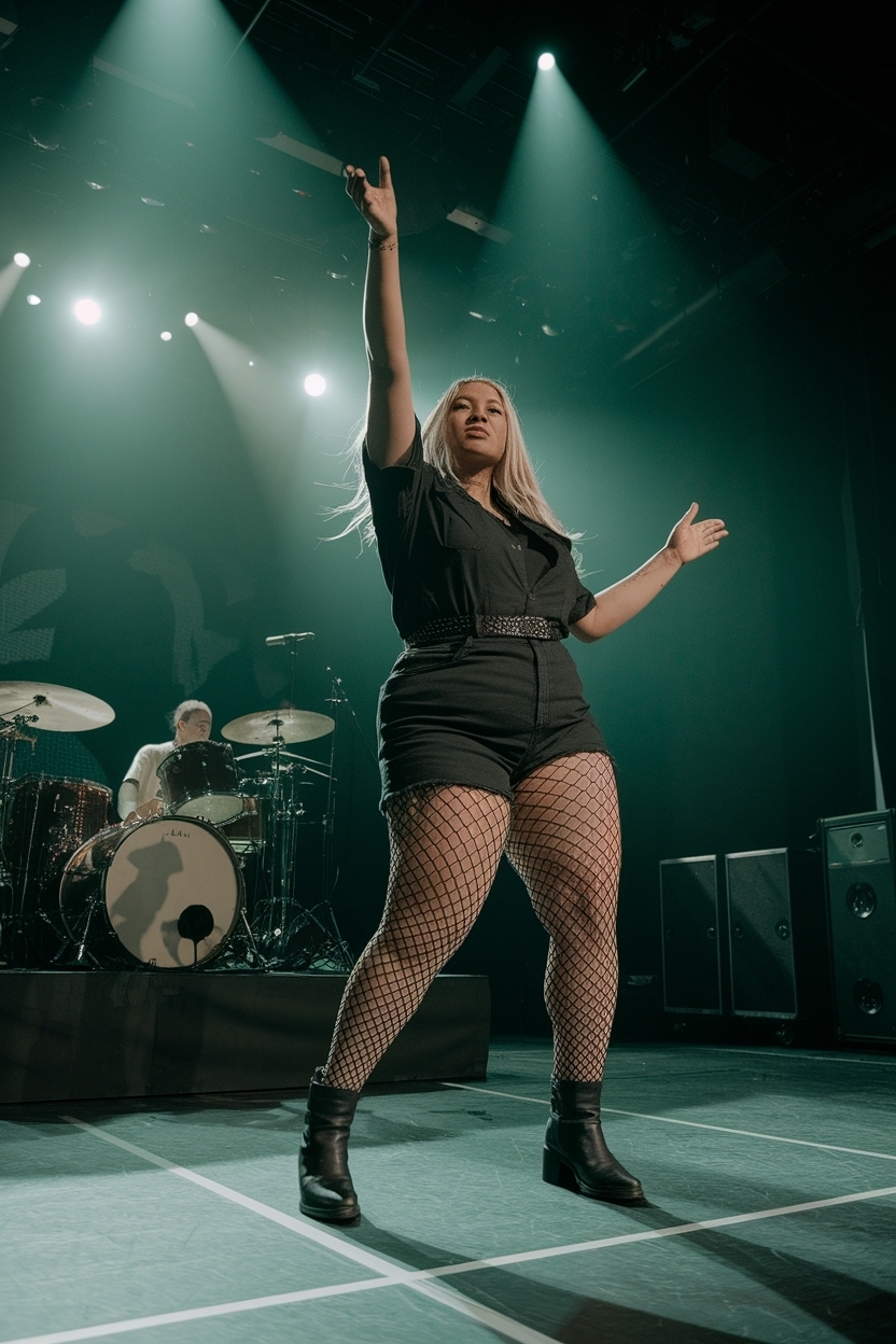 Concert Outfit Black Women Plus Size: Confidence in Style outfit idea