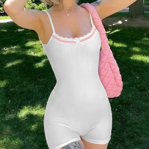 Coquette Bow Backless Bodysuit