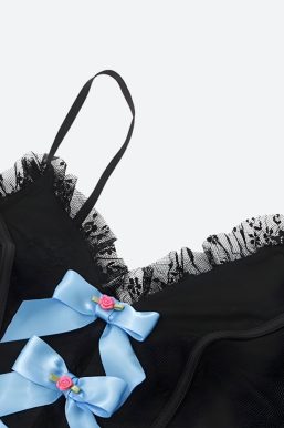 Coquette Bow Lace Top