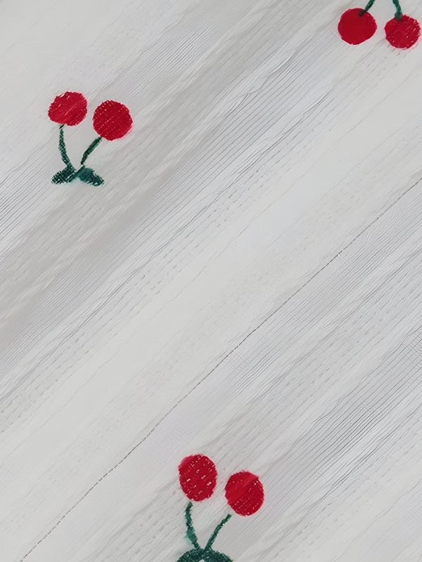 Coquette Cherry Halter Neck Mini Dress