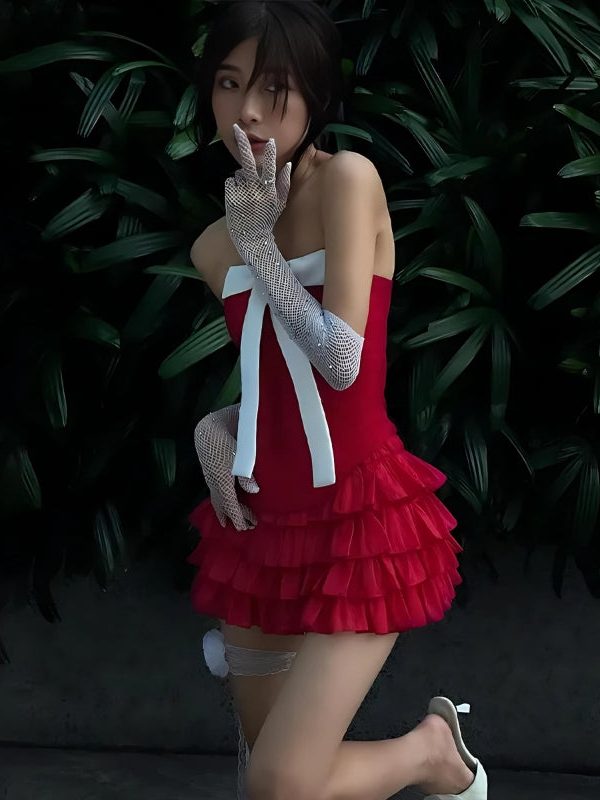 Coquette Corset Top & Mini Skirt Two Piece Set