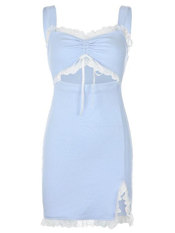 Coquette Cut Out Mini Dress