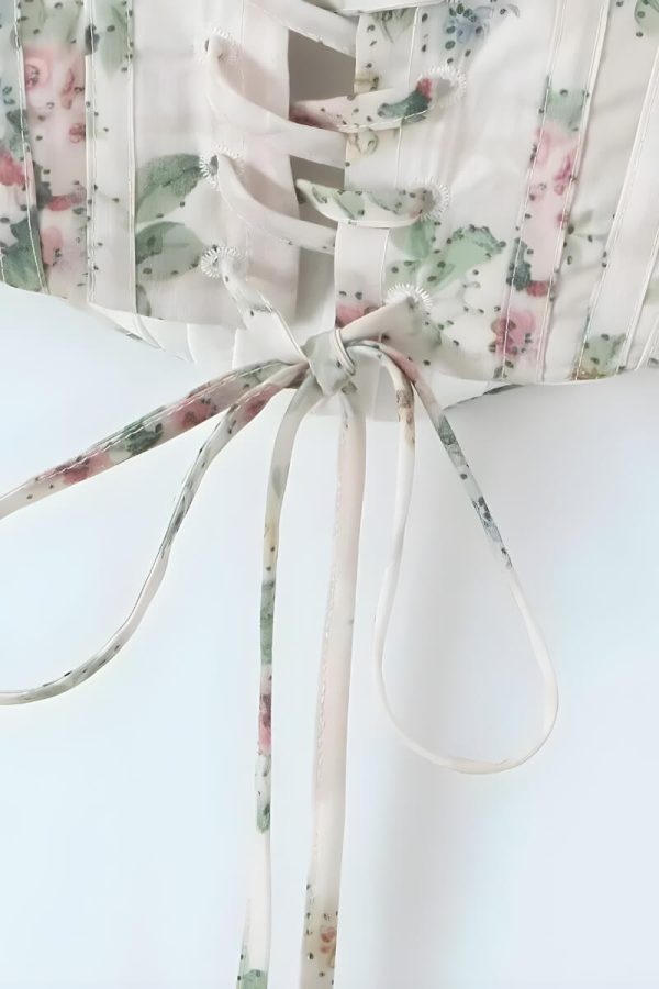 Coquette Floral Corset Top
