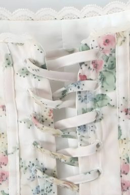 Coquette Floral Corset Top