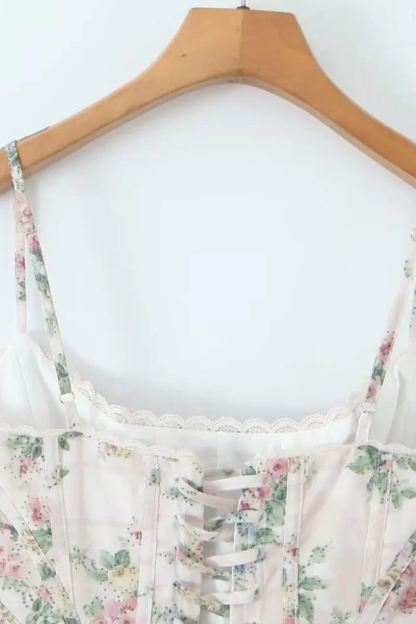 Coquette Floral Corset Top
