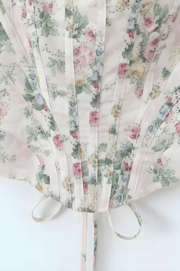 Coquette Floral Corset Top