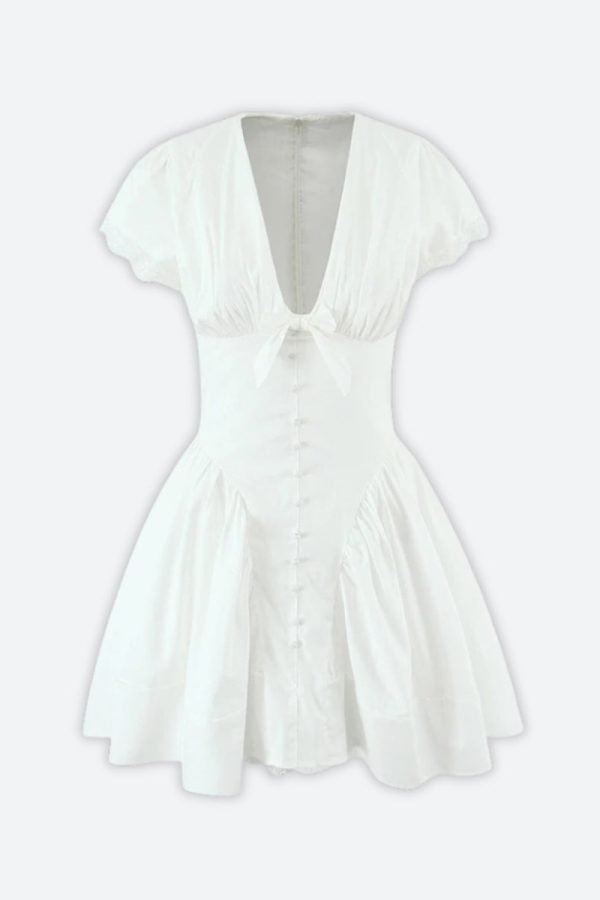 Coquette Gingham Mini Dress