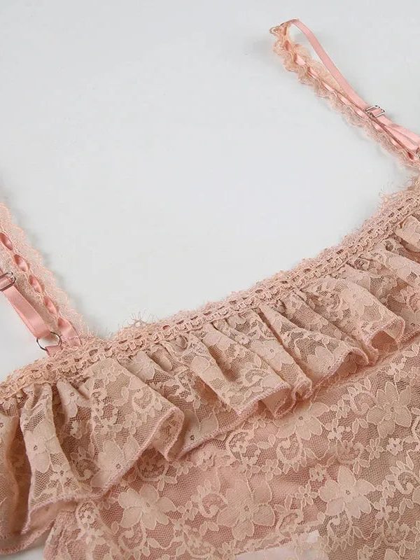 Coquette Lace Crop Top