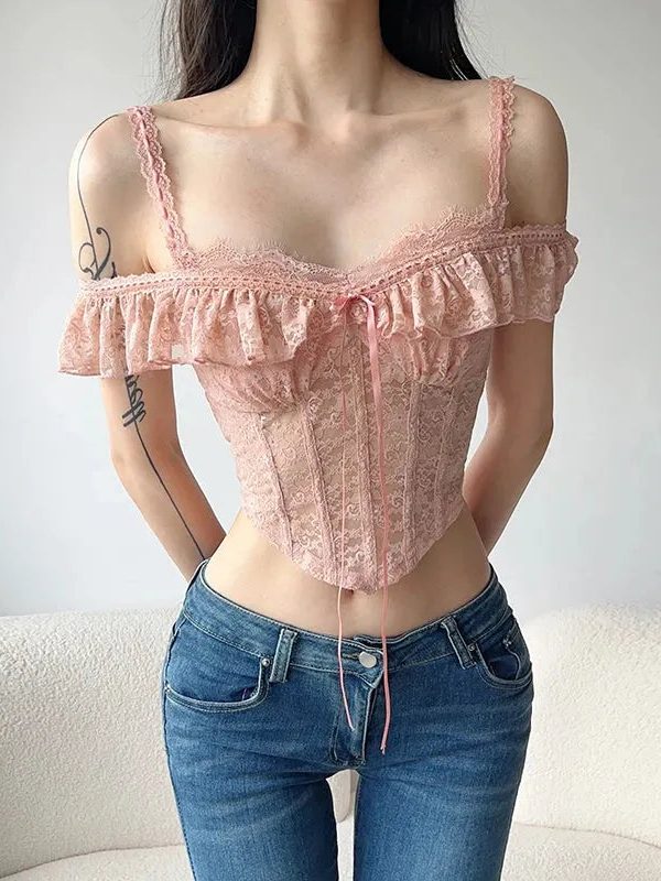 Coquette Lace Crop Top