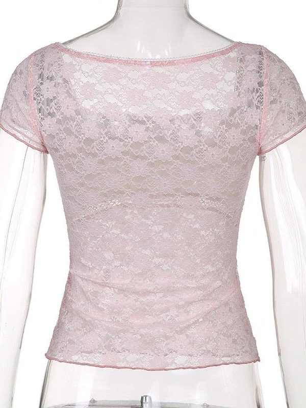 Coquette Lace Detailed Top