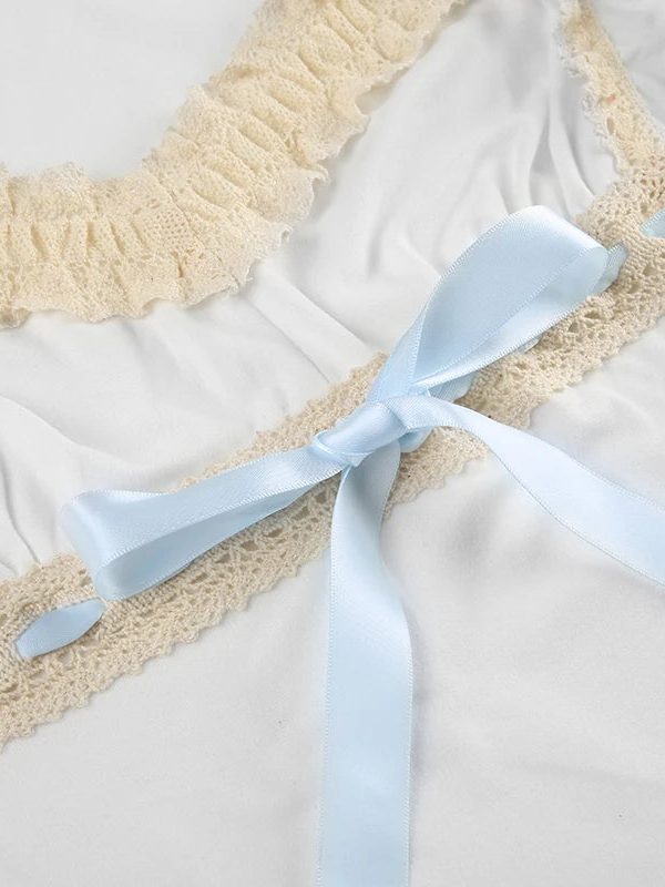 Coquette Lace Trim Top