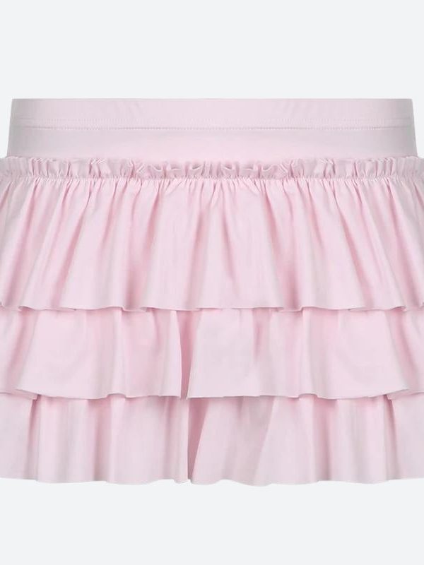 Coquette Layered Bow Mini Skort